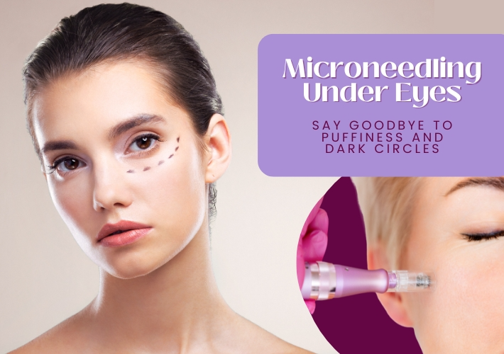 Microneedling Under Eyes: Say Goodbye to Puffiness and Dark Circles!